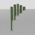 Lampa sufitowa LAGOS 10 zielona oliwka plafon SL.2071 SOLLUX LIGHTING