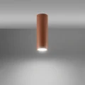 Lampa sufitowa LAGOS 20 ochra czerwona plafon SL.2074 SOLLUX LIGHTING