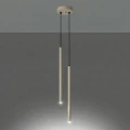 Lampa wisząca PASTELO 2 taupe zwis SL.2118 SOLLUX LIGHTING