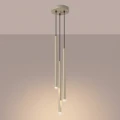 Lampa wisząca PASTELO 3P taupe zwis SL.2119 SOLLUX LIGHTING