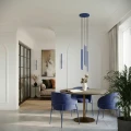 Lampa ścienna PASTELO 2 ultramaryna kinkiet SL.2128 SOLLUX LIGHTING