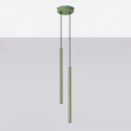 Lampa wisząca PASTELO 2 szałwiowa zwis SL.2134 SOLLUX LIGHTING