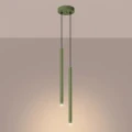 Lampa wisząca PASTELO 2 szałwiowa zwis SL.2134 SOLLUX LIGHTING