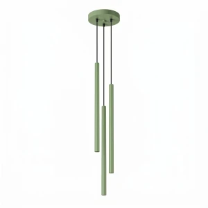 Lampa wisząca PASTELO 3P szałwiowa zwis SL.2135 SOLLUX LIGHTING