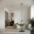Lampa ścienna PASTELO 2 szałwiowy kinkiet SL.2136 SOLLUX LIGHTING