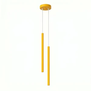 Lampa wisząca PASTELO 2 żółta zwis SL.2138 SOLLUX LIGHTING