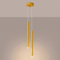 Lampa wisząca PASTELO 2 żółta zwis SL.2138 SOLLUX LIGHTING