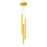 Lampa wisząca PASTELO 3P żółta zwis SL.2139 SOLLUX LIGHTING