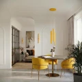 Lampa ścienna PASTELO 2 żółta kinkiet SL.2140 SOLLUX LIGHTING