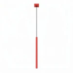 Lampa wisząca PASTELO 1 czerwona zwis SL.2141 SOLLUX LIGHTING