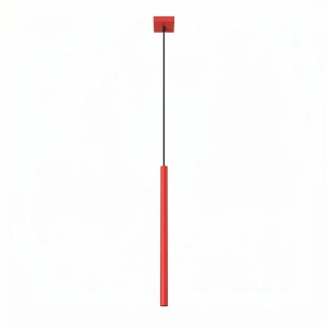 Lampa wisząca PASTELO 1 czerwona zwis SL.2141 SOLLUX LIGHTING