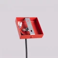 Lampa wisząca PASTELO 1 czerwona zwis SL.2141 SOLLUX LIGHTING