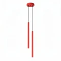 Lampa wisząca PASTELO 2 czerwona zwis SL.2142 SOLLUX LIGHTING