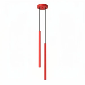 Lampa wisząca PASTELO 2 czerwona zwis SL.2142 SOLLUX LIGHTING