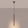 Lampa wisząca PASTELO 1 brązowa zwis SL.2145 SOLLUX LIGHTING