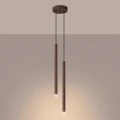 Lampa wisząca PASTELO 2 brązowa zwis SL.2146 SOLLUX LIGHTING