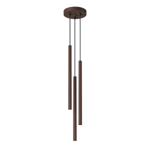 Lampa wisząca PASTELO 3P brązowa zwis SL.2147 SOLLUX LIGHTING