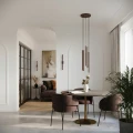 Lampa wisząca PASTELO 3P brązowa zwis SL.2147 SOLLUX LIGHTING