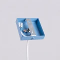 Lampa wisząca PASTELO 1 błękitna zwis SL.2149 SOLLUX LIGHTING