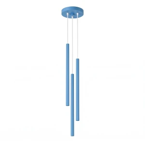 Lampa wisząca PASTELO 3P błękitna zwis SL.2151 SOLLUX LIGHTING