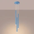 Lampa wisząca PASTELO 3P błękitna zwis SL.2151 SOLLUX LIGHTING