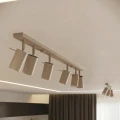 Lampa ścienna RING taupe kinkiet SL.2153 SOLLUX LIGHTING