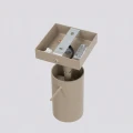 Lampa ścienna RING taupe kinkiet SL.2153 SOLLUX LIGHTING