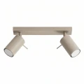 Lampa sufitowa RING 2 taupe plafon SL.2154 SOLLUX LIGHTING