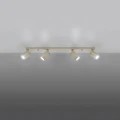 Lampa sufitowa RING 4L taupe plafon SL.2157 SOLLUX LIGHTING