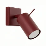Lampa ścienna RING burgund kinkiet SL.2159 SOLLUX LIGHTING
