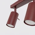 Lampa sufitowa RING 2 burgund plafon SL.2160 SOLLUX LIGHTING