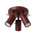 Lampa sufitowa RING 3P burgund plafon SL.2162 SOLLUX LIGHTING