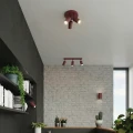 Lampa sufitowa RING 3P burgund plafon SL.2162 SOLLUX LIGHTING