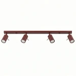 Lampa sufitowa RING 4L burgund plafon SL.2163 SOLLUX LIGHTING