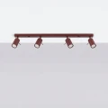 Lampa sufitowa RING 4L burgund plafon SL.2163 SOLLUX LIGHTING