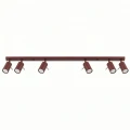 Lampa sufitowa RING 6L burgund plafon SL.2164 SOLLUX LIGHTING