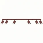 Lampa sufitowa RING 6L burgund plafon SL.2164 SOLLUX LIGHTING