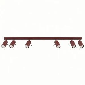 Lampa sufitowa RING 6L burgund plafon SL.2164 SOLLUX LIGHTING