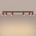 Lampa sufitowa RING 6L burgund plafon SL.2164 SOLLUX LIGHTING