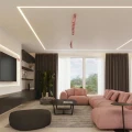 Lampa ścienna RING różowa kinkiet SL.2171 SOLLUX LIGHTING