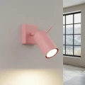 Lampa ścienna RING różowa kinkiet SL.2171 SOLLUX LIGHTING