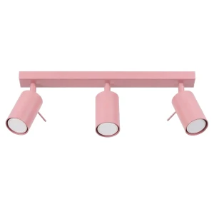 Lampa sufitowa RING 3L różowa plafon SL.2173 SOLLUX LIGHTING