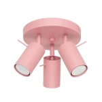 Lampa sufitowa RING 3P różowa plafon SL.2174 SOLLUX LIGHTING