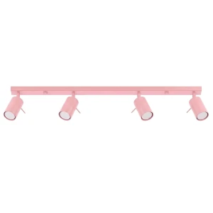 Lampa sufitowa RING 4L różowa plafon SL.2175 SOLLUX LIGHTING