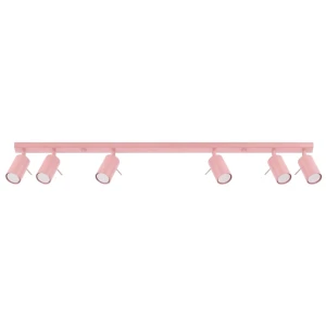 Lampa sufitowa RING 6L różowa plafon SL.2176 SOLLUX LIGHTING