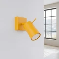 Lampa ścienna RING żółta kinkiet SL.2183 SOLLUX LIGHTING