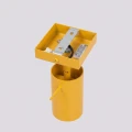 Lampa ścienna RING żółta kinkiet SL.2183 SOLLUX LIGHTING