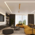 Lampa sufitowa RING 2 żółta plafon SL.2184 SOLLUX LIGHTING
