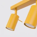 Lampa sufitowa RING 2 żółta plafon SL.2184 SOLLUX LIGHTING