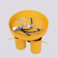 Lampa sufitowa RING 3P żółta plafon SL.2186 SOLLUX LIGHTING